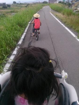 なごみ人in桂川サイクリングロード			